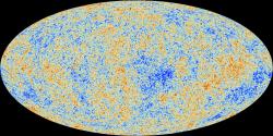 Vesmír pohledem sondy Planck. Kredit: ESA / Planck Collaboration.