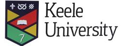 Keele University, logo.