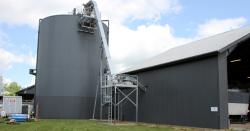 Výzkumná bioplynová stanice ve Foulum (zdroj Bioenergy International).