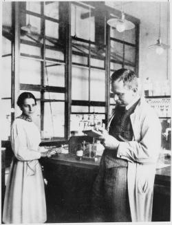 Otto Hahn a Lisa Meitnerová (volné dílo).
