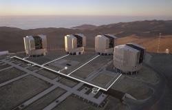 Very Large Telescope (VLT). Kredit: ESO.