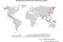 Pobřeží s vysokým rizikem tsunami. Kredit: Kadri (2017).
