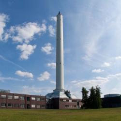 ZARM Drop Tower, Brémy. Kredit: Center of Applied Space Technology and Microgravity (ZARM).