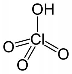 Ďábelsky silná kyselina chloristá. Kredit: Benjah-bmm27 / Wikimedia Commons.