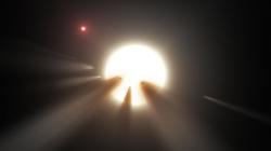 Krouží kolem KIC 8462852 extravagantní hejno exokomet? Kredit: NASA / JPL-Caltech.