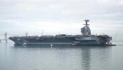 USS Gerald Ford. Kredit: U.S. Navy.