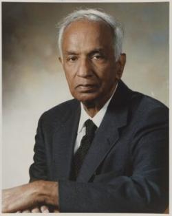 Subrahmanyan Chandrasekhar. Zdroj: https://ids.si.edu/