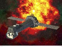 Sonda organizace ESA s názvem XXM Newton studuje rentgenové záření i z pulsarů (zdroj ESA).