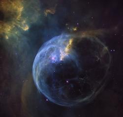 Bubble Nebula (NGC 7635). Kredit: NASA, ESA, Hubble Heritage Team.