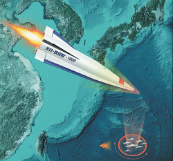 Kluzák systému YKJ-1000. Kredit: China Daily.