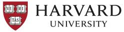 Logo. Kredit: Harvard University.