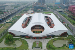Centrum pro hypergravitaci. Kredit: Xinhua News. / Huang Zongzhi.
