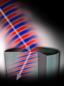 Metamateriály si hrají se světlem. Kredit: Keith Drake, Wikimedia Commons.