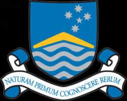 Logo Australian National University.