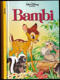 Nejznámějším jelencem běloocasým na světě je Bambi. Kredit: Walt Disney, Egmont Horizont Verlag.