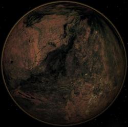 Uhlíková planeta. (Kredit: Luyten, creative commons)