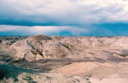 Dinosaur Park Formation, Alberta. Kredit: Anky-man / Wikimedia Commons.