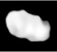 Snímek planetky 130 Elektra pořízený pomocí VLT/SPHERE Kredit: tým VSO VLT, Wikipedia