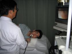 Gastroskopické vyšetrenie s použitím videogastroskopu (aj pacient chce niečo vidieť)