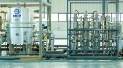 250 kW systém na výrobu vodíku a dalších látek. Kredit: JIANG Shang/CAS. 250 kW systém na výrobu vodíku a dalších látek. Kredit: JIANG Shang/CAS.