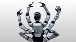 Šestiruký superhumanoid. Kredit: Midea via Benchmark.pl. Šestiruký superhumanoid. Kredit: Midea via Benchmark.pl.