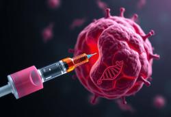 mRNA léčba. Kredit: SM na Zoner AI.