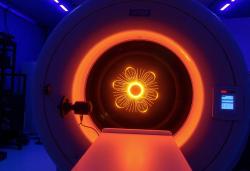 Experiment na NMR podle AI. Kredit: SM & Zoner AI.