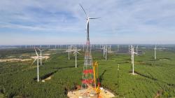 Rekordní turbína ve Schipkau. Kredit: GICON.