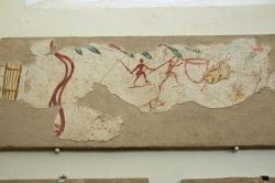 Nástěnná malba z Délu. Kolem roku 100 před n. l. Kredit: Zde, Wikimedia Commons. Licence CC 3.0.