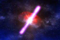 Galaktické záření drásá vesmír. Kredit: NASA/Dana Berry.