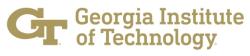 Logo. Kredit: Georgia Tech.