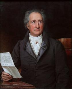 Johann Wolfgang von Goethe Kredit: J.K. Stieler 1828
