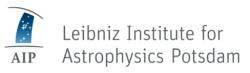 Logo. Kredit: Leibniz Institute for Astrophysics Potsdam (AIP).