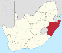 Pokusy na ženách probíhaly v provincii KwaZulu-Natal v Jihoafrické republice. Oblasti s nejvyšší incidencí a prevalencí HIV v Africe (Kredit: Wikipedia, CC BY-SA 3.0)