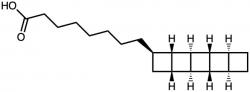 Kyselina laderranová. Kredit: Science. https://www.science.org/content/blog-post/these-are-real-compounds