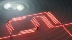 Náčrtek mechanismu experimentu. Kredit: B. Schröder/HZDR.