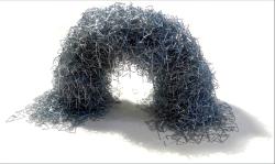 Kancelářské sponky akci. Kredit: CU Boulder.