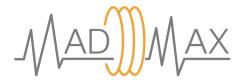 Logo. Kredit: MADMAX Collaboration.