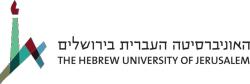 Logo. Kredit: Hebrew University of Jerusalem.