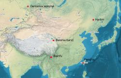Fosílie denisovanů byly identifikovány již na pěti místech. Jeskyně Bianfu v čínské provincii Yunnan je nejnovějším přírůstkem. Provincie hraničí s Myanmarem a Laosem, což z ní činí jedno z dosud nejjižnějších nalezišť denisovanů. (Kredit: OSEL, zdroj dat: Rao a kol./ Nature , 2026).