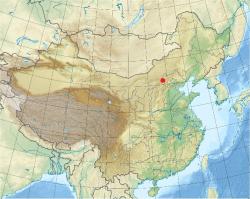 Sü-ťia-jao (Xujiayao) je významné paleoantropologické a paleolitické naleziště v severní Číně. Díky proteomice - analýzám starobylých proteinů izolovaných z kostí se lokalita stává jednou z klíčových k pochopení lidské evoluce. (Kredit: Podle Google maps upravil osel,volné dílo).