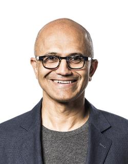 Satya Nadella. Kredit: Brian Smale and Microsoft, Wikimedia Commons, CC BY-SA 4.0.