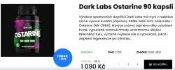Přípravek na výrazné zvýšení síly a vytrvalosti s účinnou látkou ostarin má v nabídce i nákupní rádce „heureka“. Na českých stránkách se nabízí sportovnům jako „Americké doplňky“. U přípravku se vyzdvihuje  podpora zdraví a regeneraci svalové tkáně a kloubů, a že užívání nemá žádný vliv na hormonální rovnováhu a že výsledkem je „bestiální hromadění svalové hmoty“. Je přinejmenším neetické pomíjet rizika požívání této látky a v reklamním letáku vše odbýt pouhým „poraďte se se svým lékařem“. (Kredit: heureka, Americké doplňky)