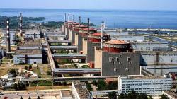 Okupovaná Zaporožská jaderná elektrárna (zdroj Energoatom).