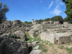 Východní strana Diova chrámu v Olympii, příchod, 470 až 456 před n. l. Kredit: Pan.stathopoulos, Wikimedia Commons. Licence CC 4.0.