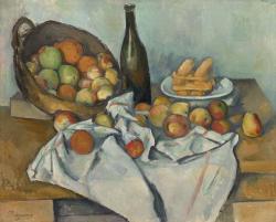 Košík jablek, Paul Cézanne 1895,  Art Institute of Chicago