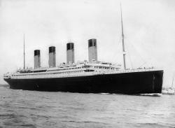 Titanic opouští Southampton 10. dubna 1912. Volné dílo Titanic opouští Southampton 10. dubna 1912. Volné dílo