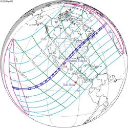 Great North American Eclipse. Kredit: NASA, Wikimedia Commons.