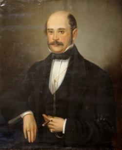 Ignác Filip Semmelweis, vídeňský lékař  (1818-1865). Jako první si všiml, že úmrtnost rodiček je vyšší na oddělení, kde stážují studenti medicíny, kteří se chodí učit na pitevnu. Jeho podezření, že nákaza se šíří v nemocnici se utužilo po smrt jeho kolegy Jakuba Kolečka. Zemřel na infekci poté, co se při pitvě řízl skalpelem. Formuloval zásady antisepse, které byly účinné a staly obecným nemocničním standardem. Kredit: Volné dílo.