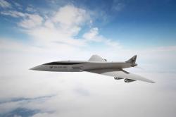 Overture jako společné dítko Northrop Grumman a Boomu. Kredit: Northrop Grumman.